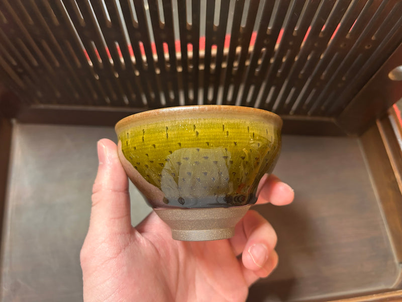 Enlightener’s Tea Cup—Amber Glow