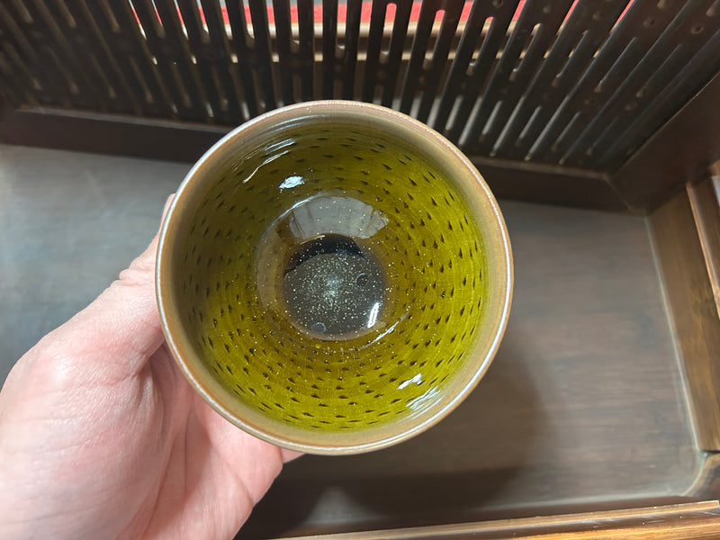 Enlightener’s Tea Cup—Amber Glow